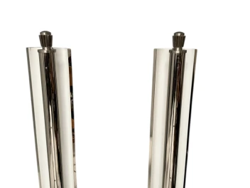 Art Deco Extra Large Pair of Wall Lights or Sconces France, 1930s